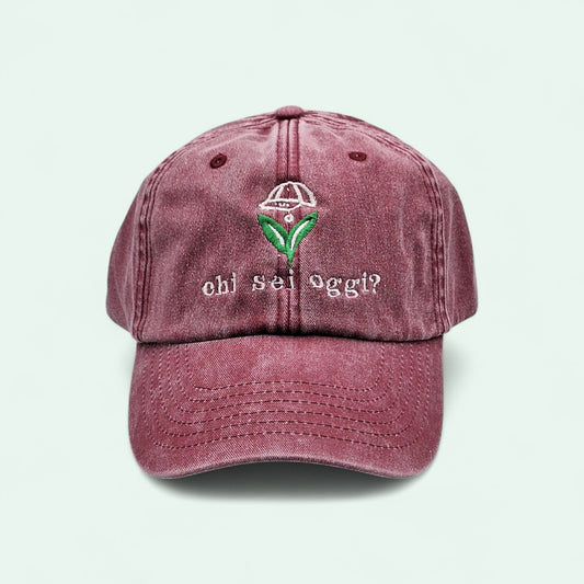 Cappellino personAle VINTAGE Domanda Scomoda: chi sei Oggi?