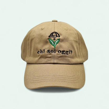 Cappellino personAle CLEAN Domanda Scomoda: chi sei oggi?