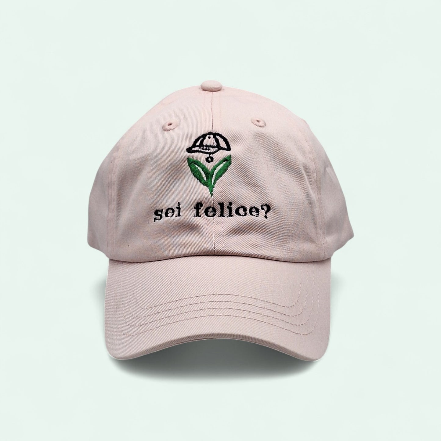 Cappellino personAle CLEAN Domanda Scomoda: sei felice?