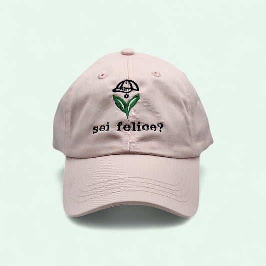 Cappellino personAle CLEAN Domanda Scomoda: sei felice?