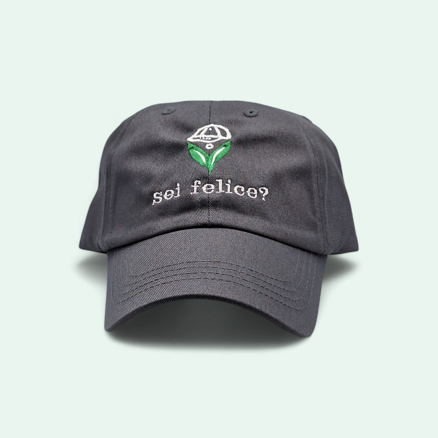 Cappellino personAle CLEAN Domanda Scomoda: sei felice?