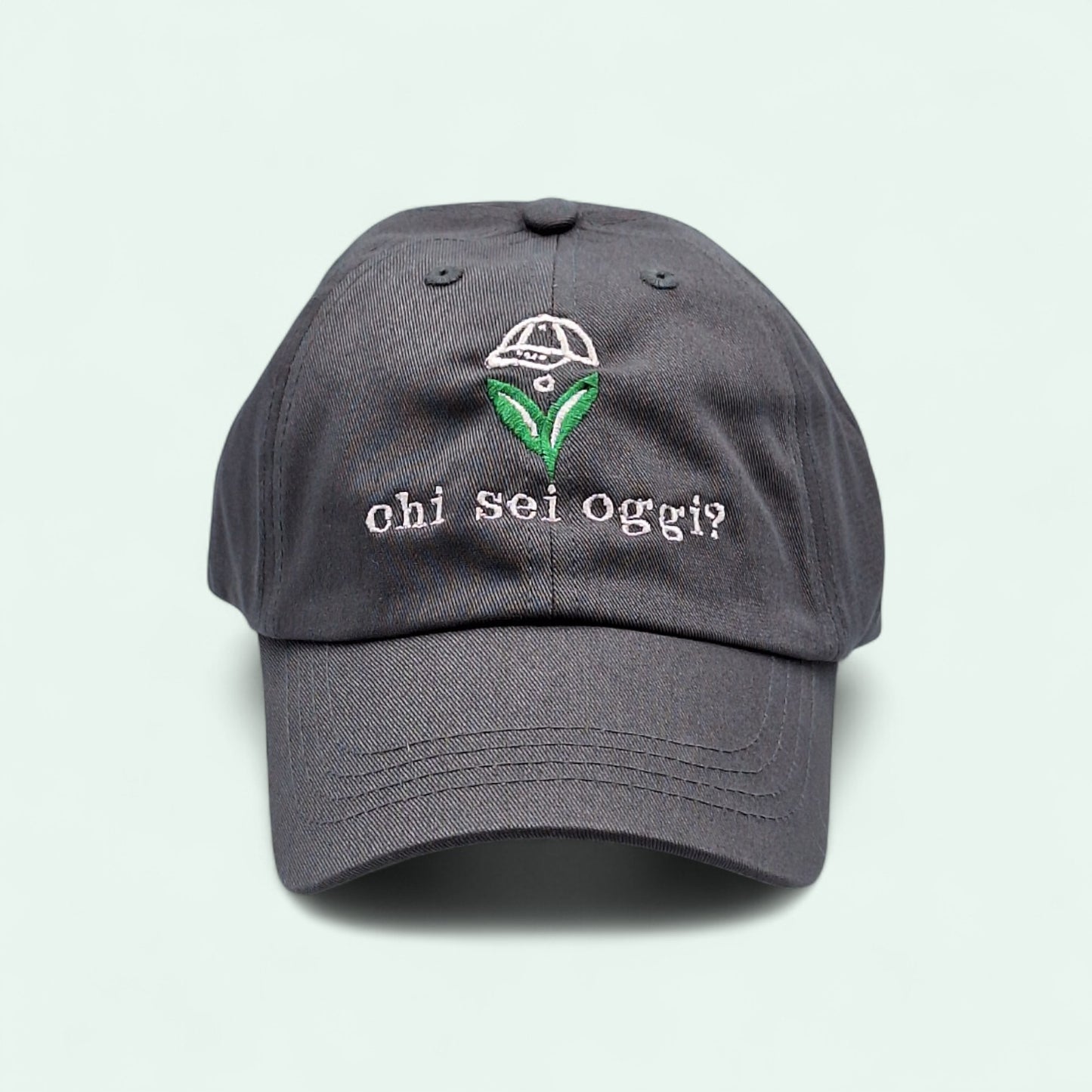 Cappellino personAle CLEAN Domanda Scomoda: chi sei oggi?