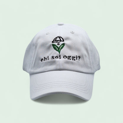 Cappellino personAle CLEAN Domanda Scomoda: chi sei oggi?