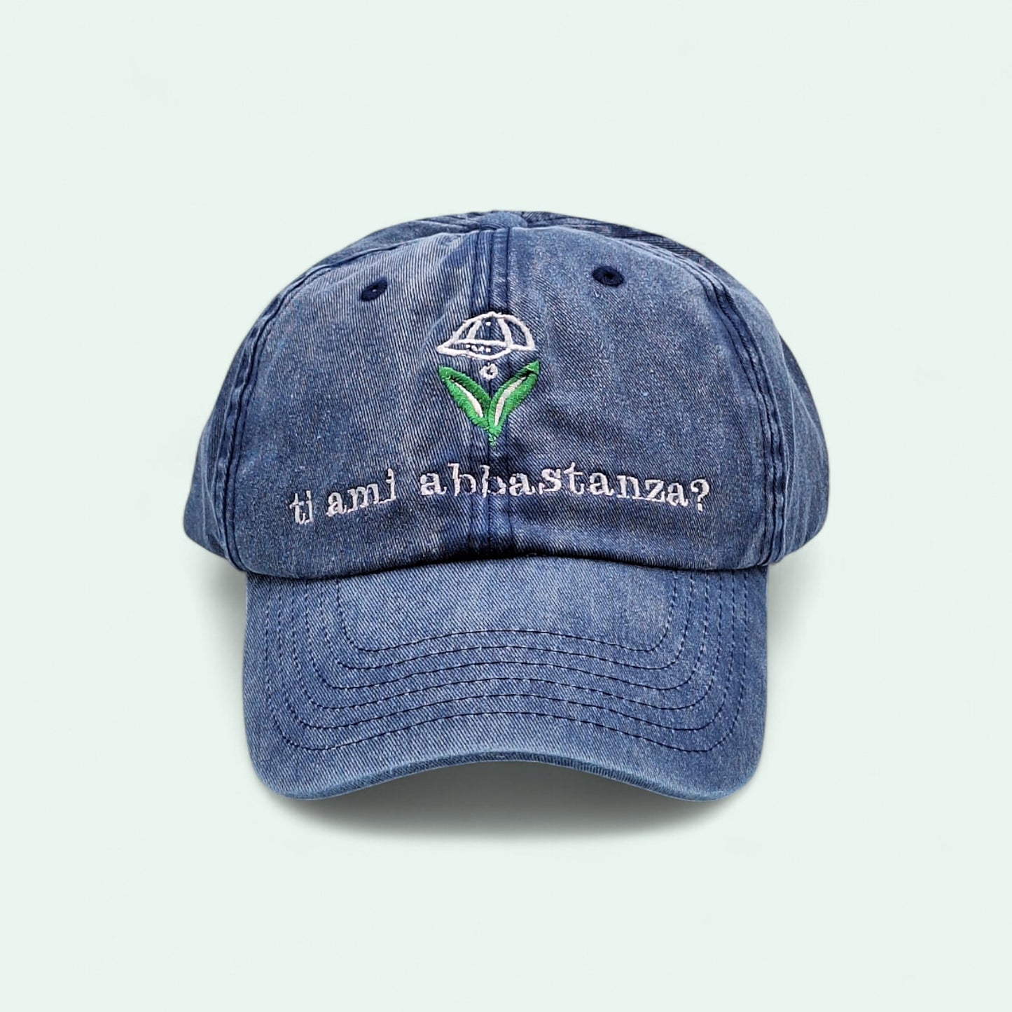 Cappellino personAle VINTAGE Domanda Scomoda: ti ami abbastanza?