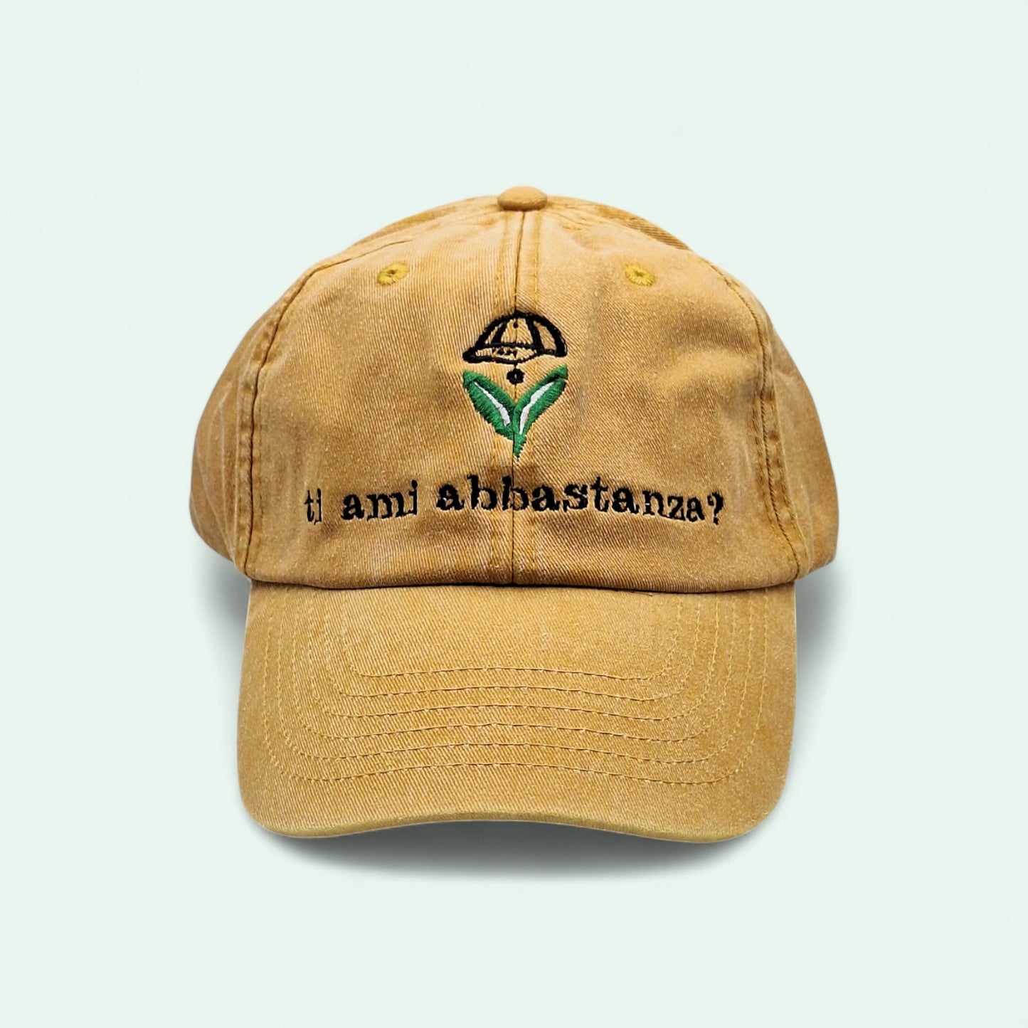 Cappellino personAle VINTAGE Domanda Scomoda: ti ami abbastanza?