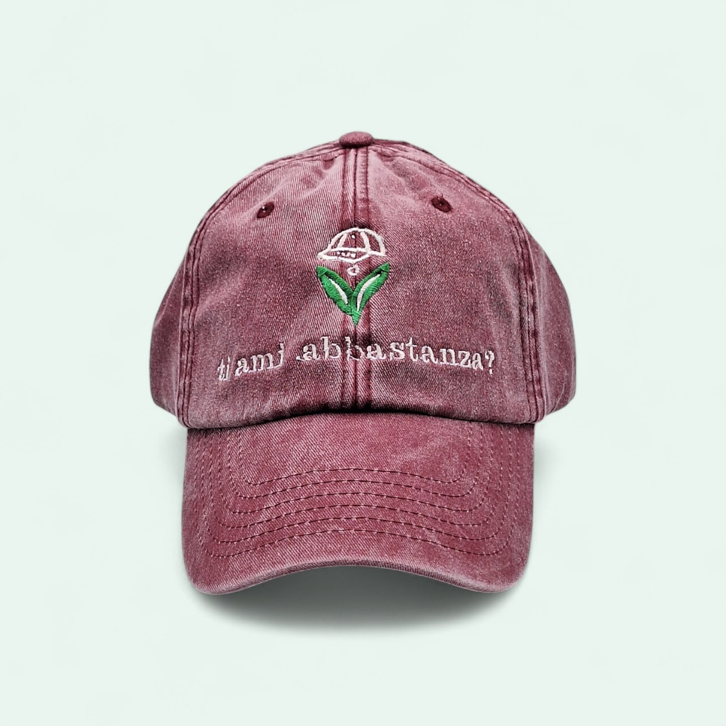 Cappellino personAle VINTAGE Domanda Scomoda: ti ami abbastanza?