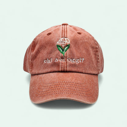 Cappellino personAle VINTAGE Domanda Scomoda: chi sei Oggi?