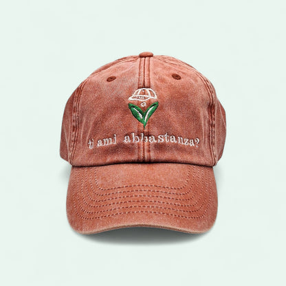 Cappellino personAle VINTAGE Domanda Scomoda: ti ami abbastanza?